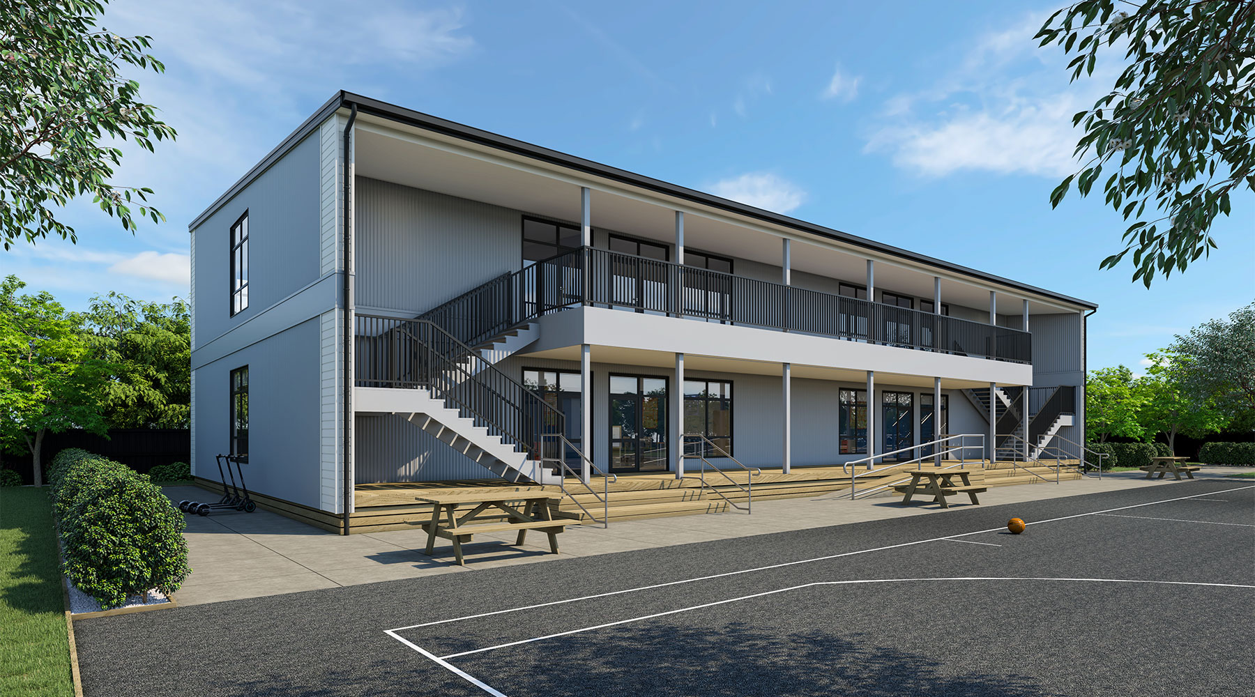 Double classroom