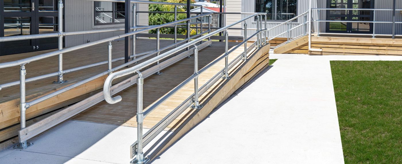 Accessible classroom wheelchair ramp